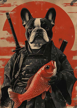 Samurai Frenchie