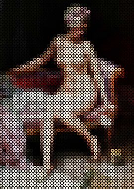 Después del baño (desnudo de mujer)