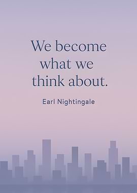 Inspirational Quote by Earl Nightingale