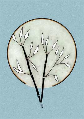 Bamboo Stalks in Circle