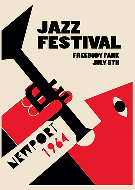 Newport Jazz Festival 1964 Poster