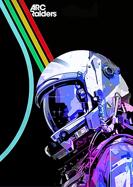 Raiders Astronaut Digital Art
