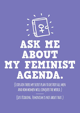 Feminist Agenda Book Cover Design