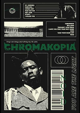 Tyler te creator : Chromakopia Album Cover