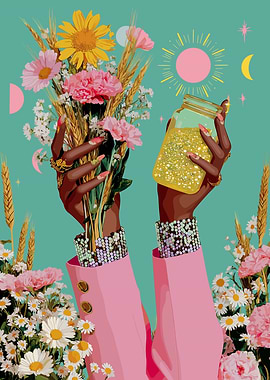 Floral Abundance and Golden Light