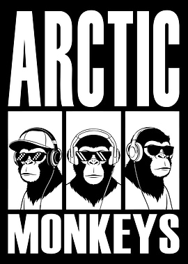Arctic Monkeys Band Graphic