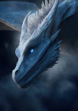 Icy Blue Dragon