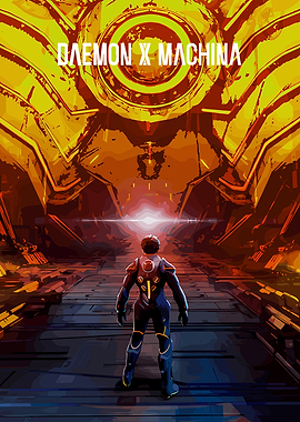Daemon X Machina Sci-Fi Scene