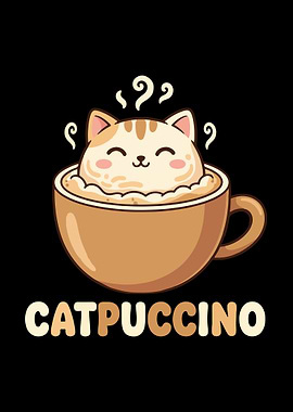 Catpuccino Cartoon