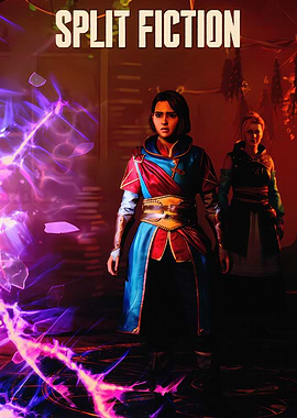 Split Fiction Game Cover Art