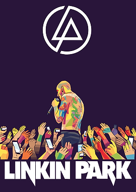 Linkin Park Concert Illustration