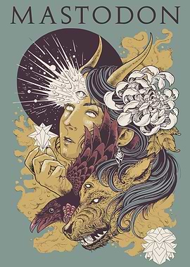 Mastodon Band Artwork