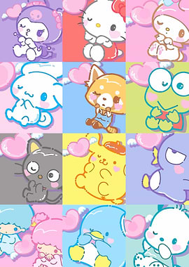 Sanrio Characters Grid