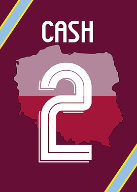 Matty Cash | Aston Villa | Poland Poster