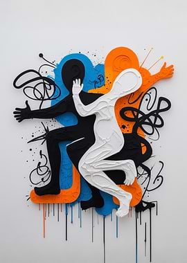 Abstract Figures in Motion