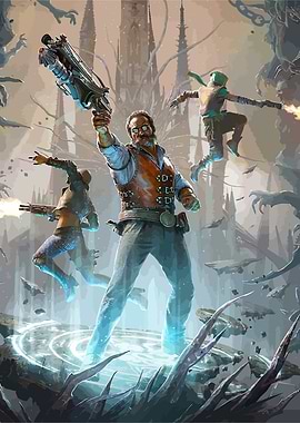 Painkiller Steampunk Hunter Action Scene