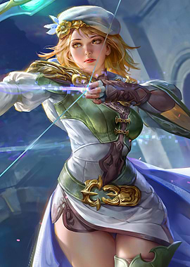 Final Fantasy Archer Woman