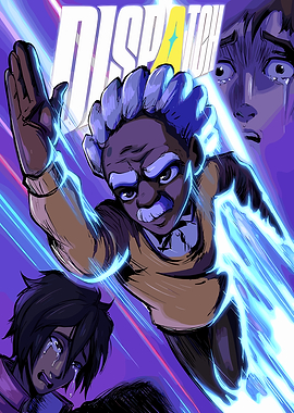 Dispatch Comic Book Cover Art