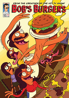 Bob's Burgers Comic Book Cover