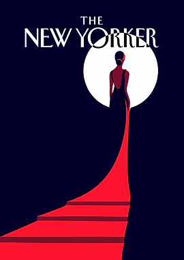 The New Yorker Cover Art - Red Carpet