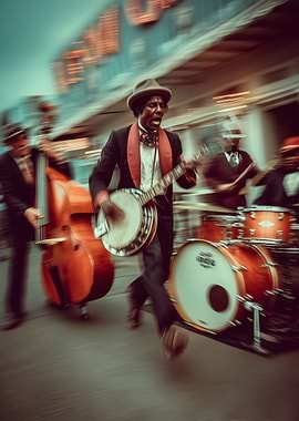 New Orleans Jazz Band Performance