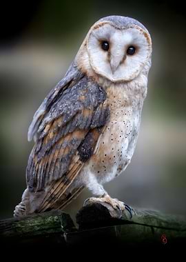 Barn Owl Portrait