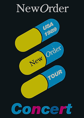 New Order Concert USA 1989
