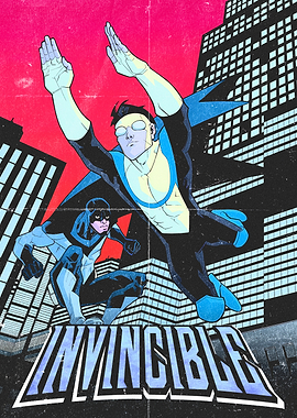 Invincible Comic Book Cover Art