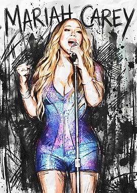 Mariah Carey Digital Art