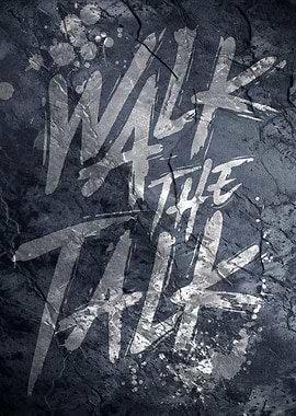 Walk the Talk Grunge Texture