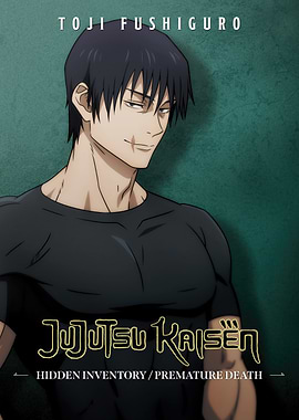 Hidden Inventory Poster: Toji Fushiguro