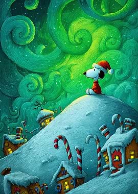 Snoopy's Christmas Dreamscape