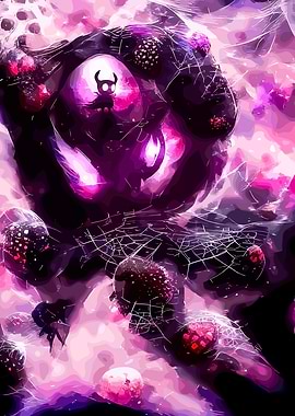 Hollow Knight Abstract Purple