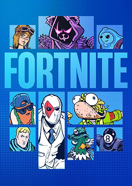 Fortnite Blue Squad