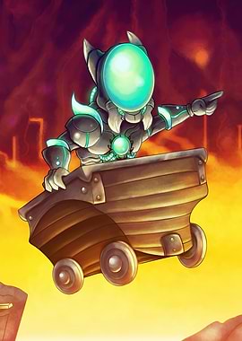 Futuristic Character Illustration