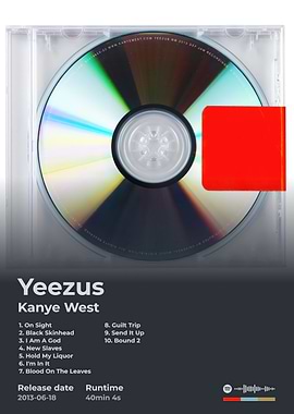 Kanye West Yeezus Album Cover