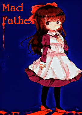 Mad Father Anime Girl Illustration