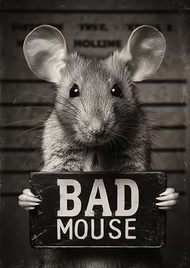 Bad Mouse Mugshot