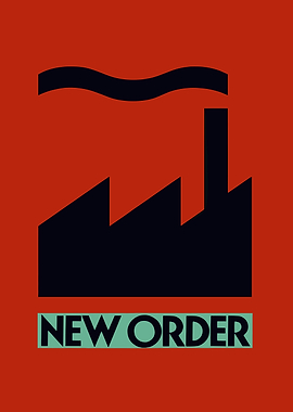 New Order Factory Minimalist Art