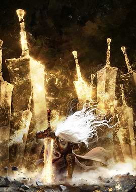 Simon and Swords Concept art