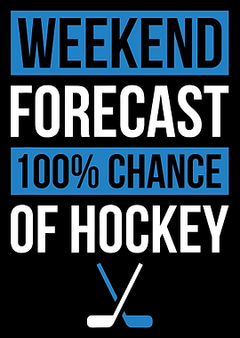 Weekend Hockey Forecast Graphic