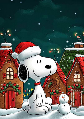 Snoopy Christmas Cartoon