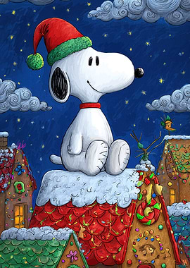 Snoopy Christmas Night