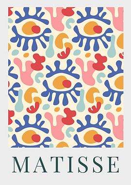 Matisse Inspired Abstract Surreal Style Art