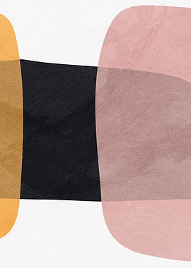 Abstract Geometric Shapes Art