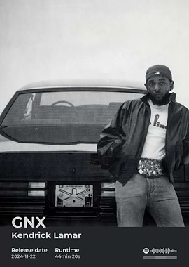 GNX Kendrick Lamar Album Cover