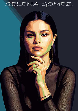 Selena Gomez Portrait