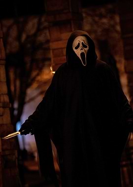 Ghostface with Knife scream 7