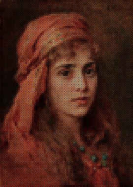 Portrait of a young woman