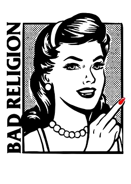 Bad Religion Woman Pop Art